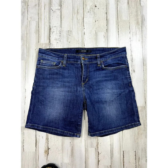 Joe's Jeans‎ Women's Blue Denim Shorts Size 28 Casual Summer Stretch - Picture 1 of 5
